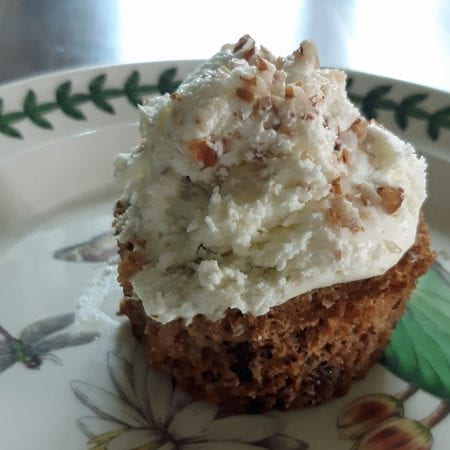 Keto Carrot and Zucchini Cupcakes